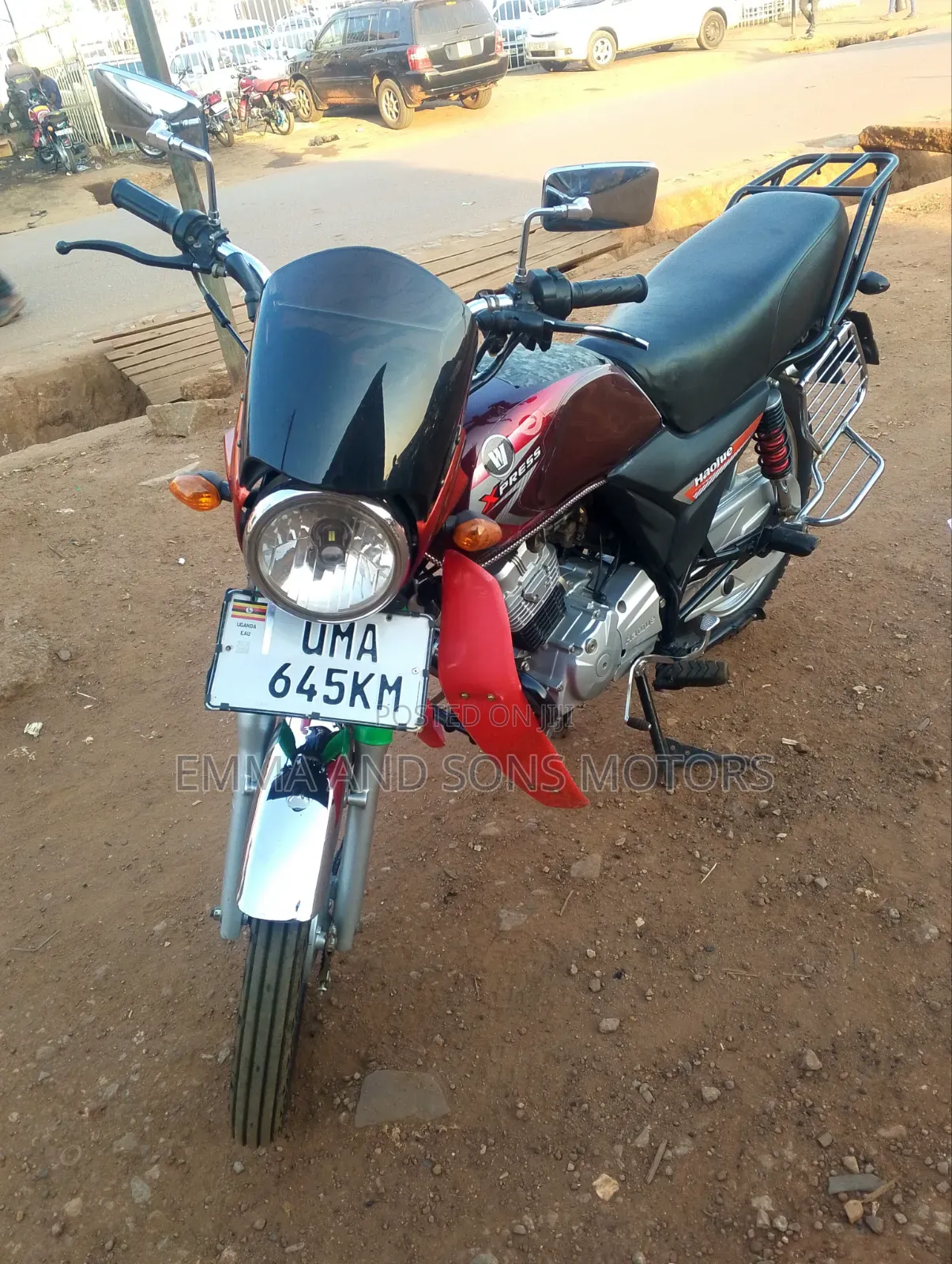 Haojue DK125 2025 Red