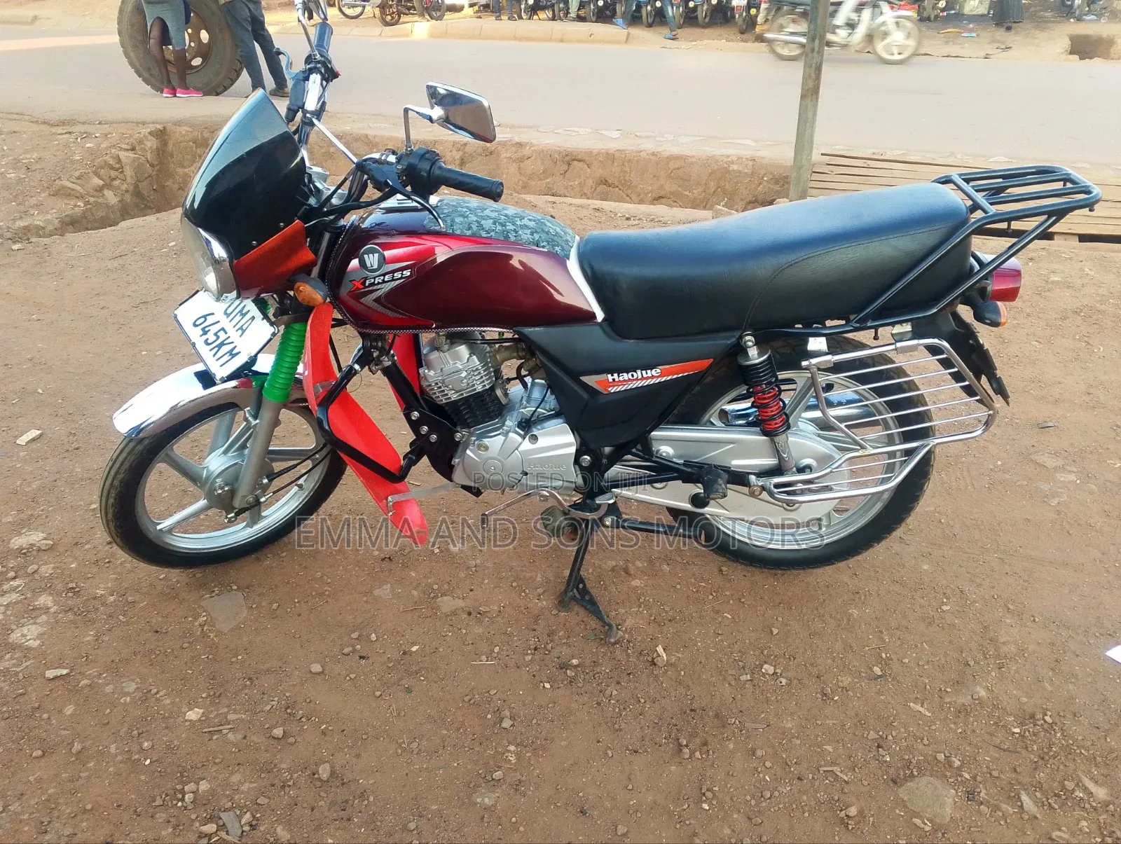 Haojue DK125 2025 Red