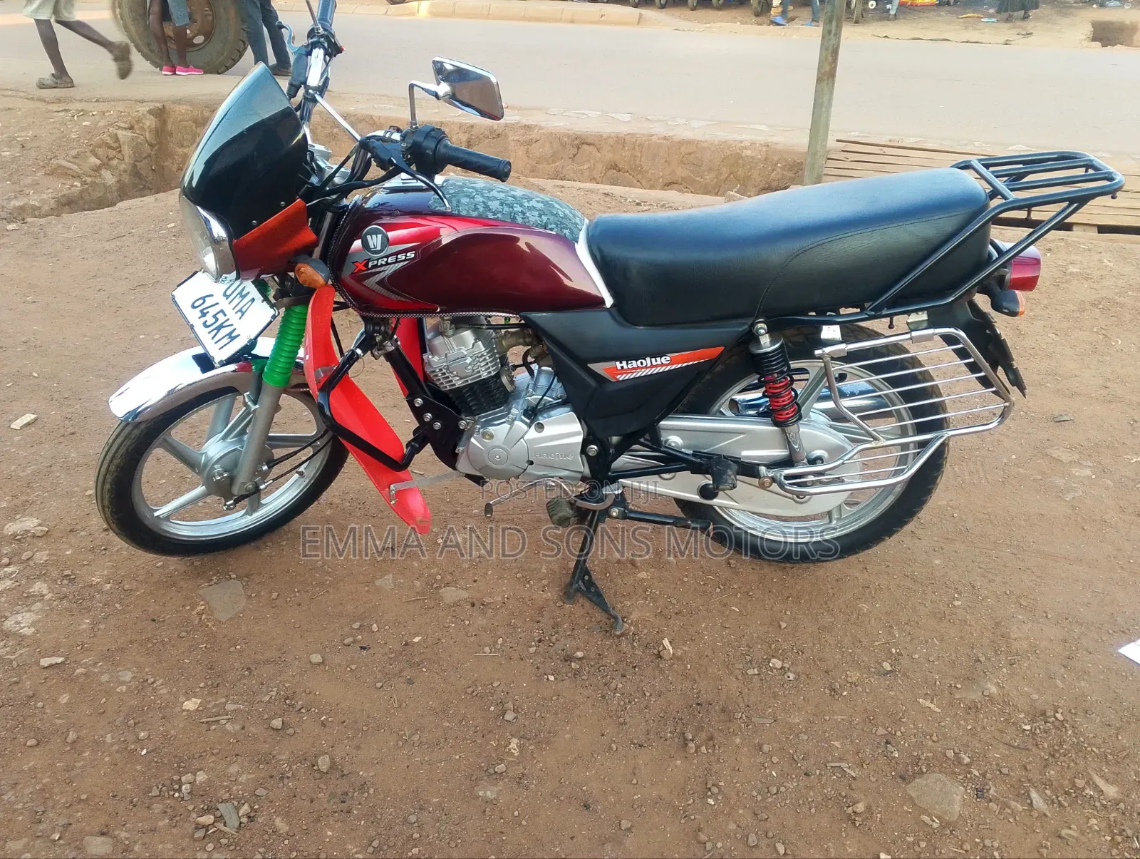 Haojue DK125 2025 Red