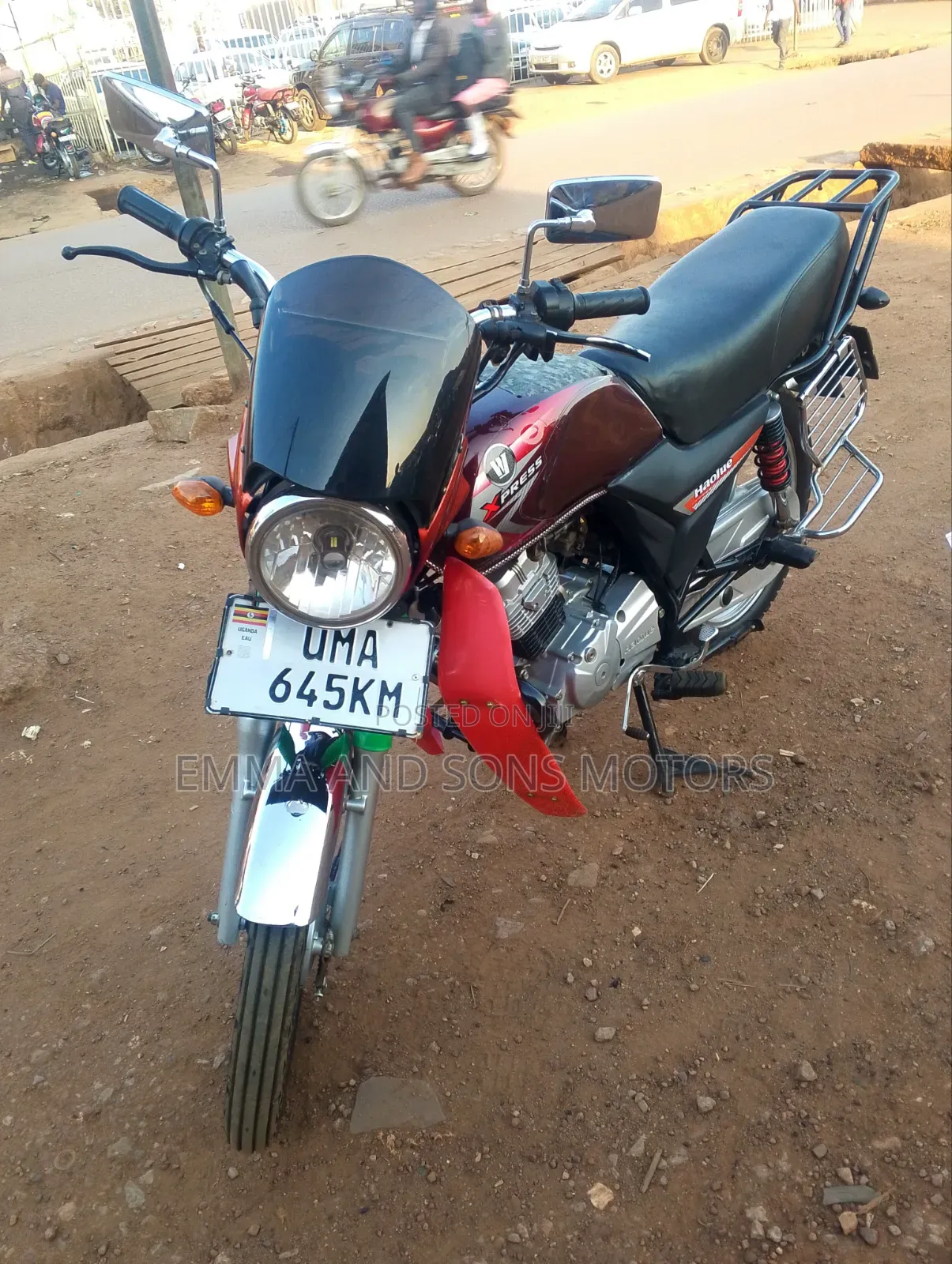 Haojue DK125 2025 Red