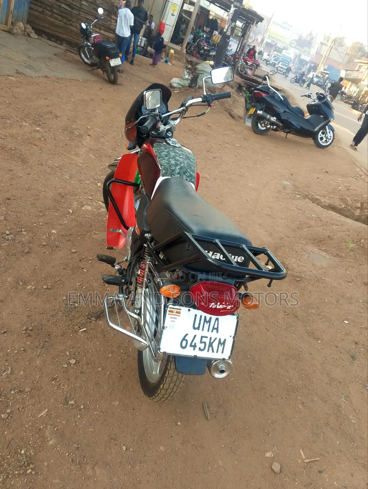 Haojue DK125 2025 Red