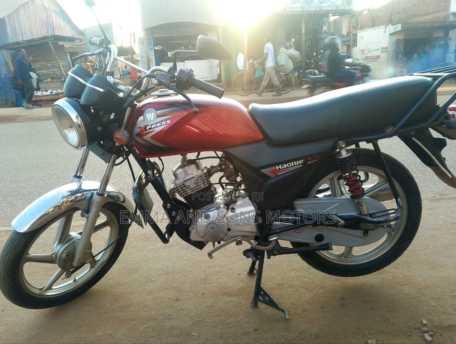 Haojue DK125 2023 Red