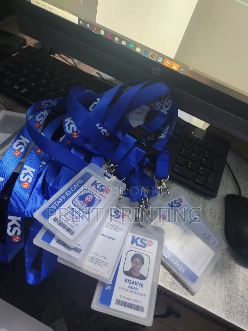 Plastic Ids Plus Id String Holder