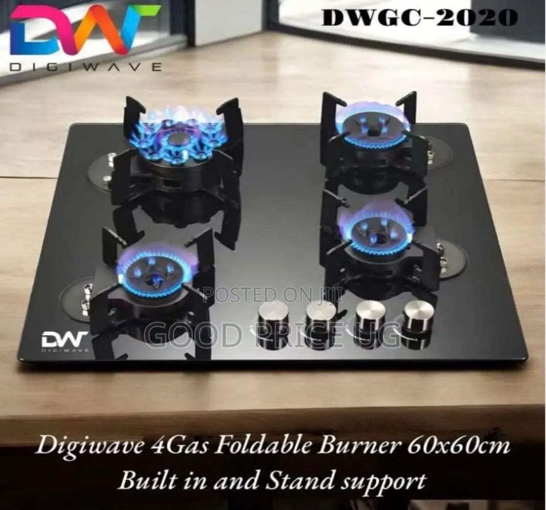Digiwave 4-Gas Foldable Burner (Model DWGC-2020G),