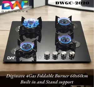 Digiwave 4-Gas Foldable Burner (Model DWGC-2020G),