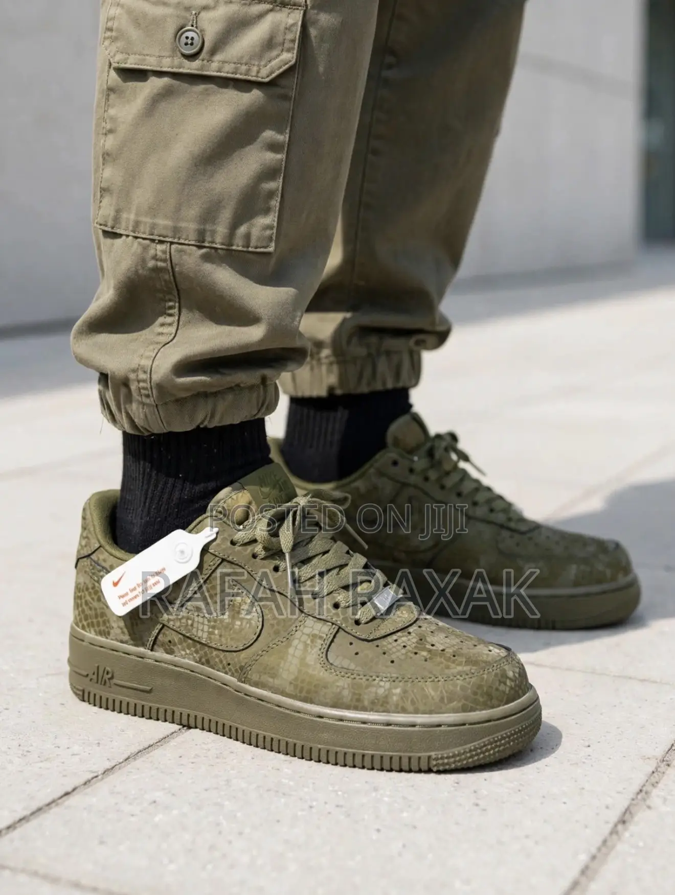 Original Nike Air Force 1 Low X Kobe Bryant “Cargo Khaki” Sneakers