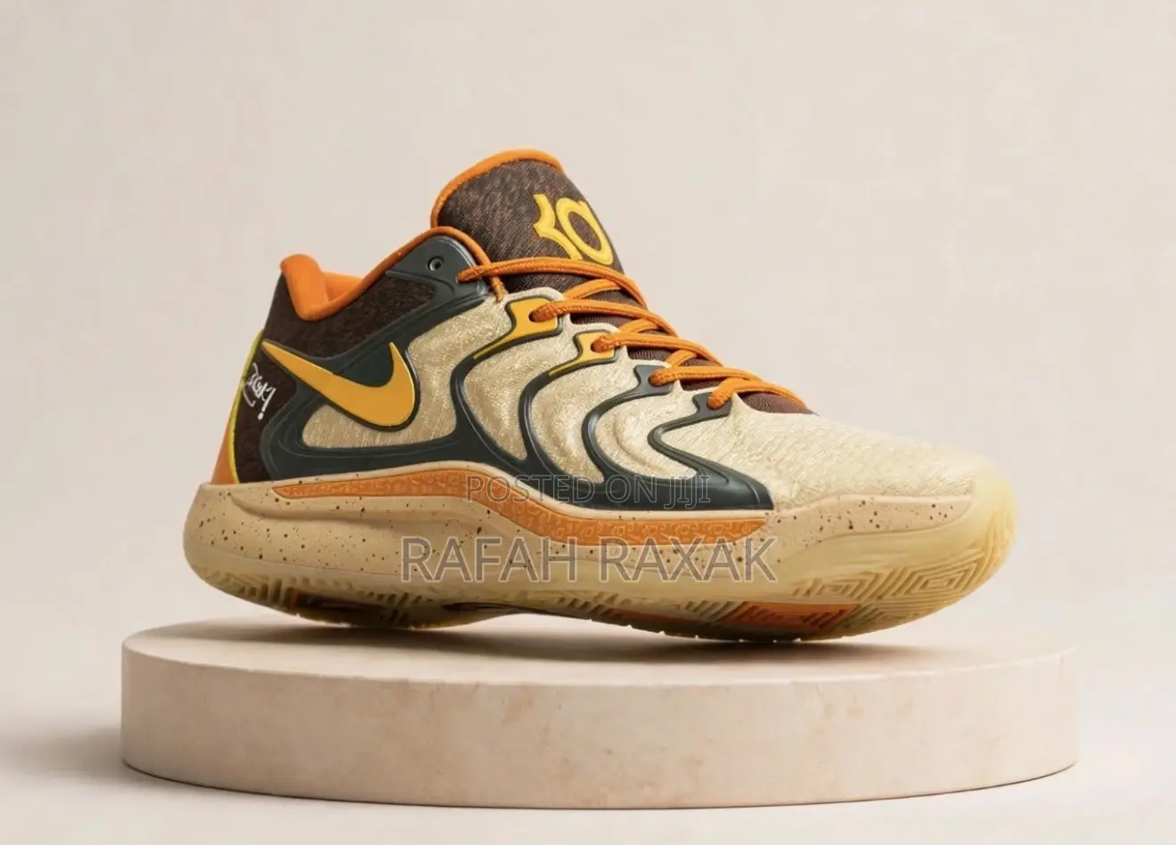 New Classic Nike Kevin Durant 17 X Bink Brown Basketball Shoes