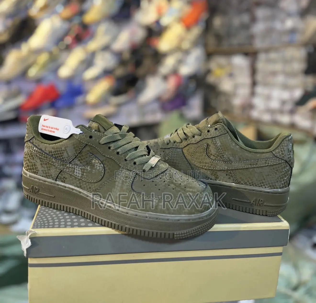 Original Kobe Nike Air Force 1 Low “Forever Green” Sneakers