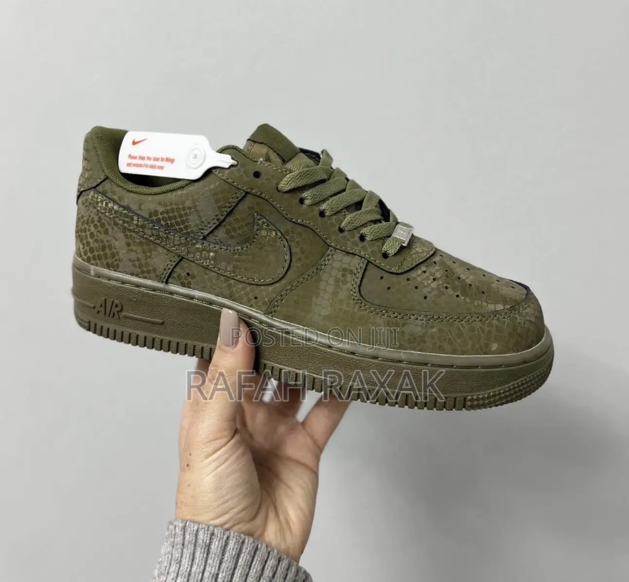 Original Kobe Nike Air Force 1 Low “Forever Green” Sneakers