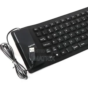 Flexible USB Silicone Gel Full-Sized Keyboard