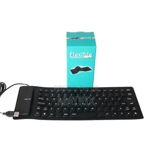 Flexible USB Silicone Gel Full-Sized Keyboard