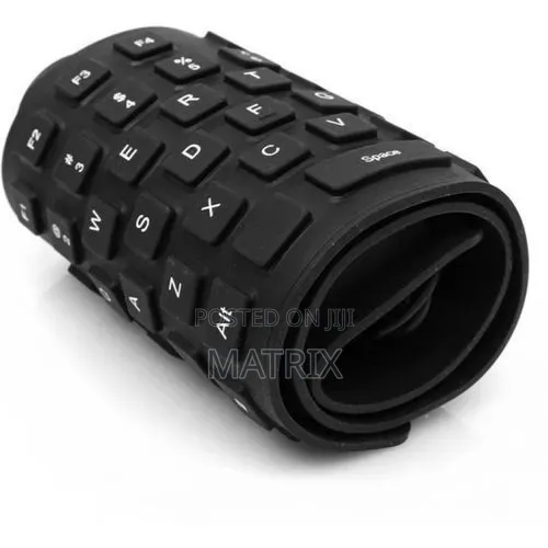 Flexible USB Silicone Gel Full-Sized Keyboard