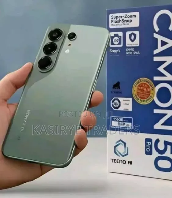New Tecno Camon 50 Pro 256 GB Gray