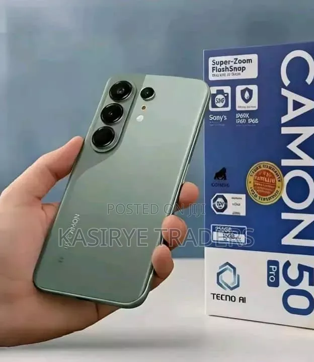 New Tecno Camon 50 Pro 256 GB Gray