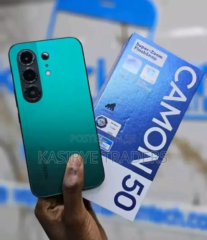 New Tecno Camon 50 256 GB Green