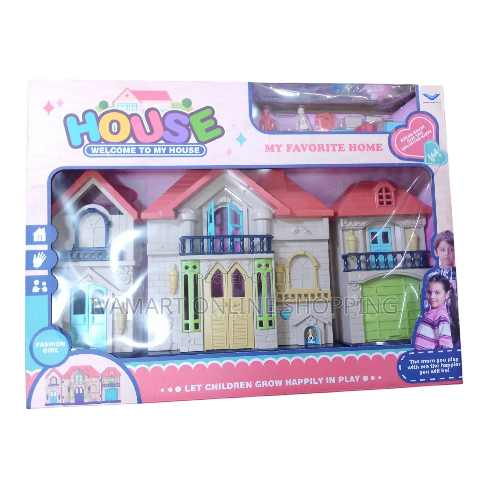 Doll House / My Favorite House Play Set Toy for Kids