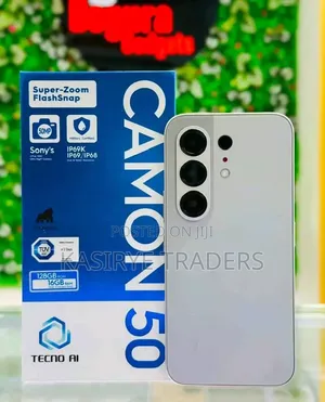 New Tecno Camon 50 256 GB Gray