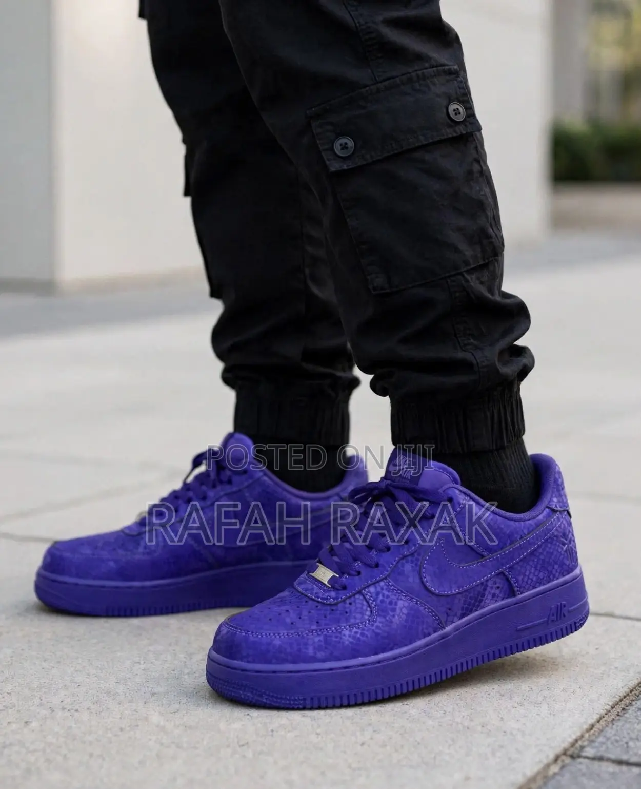 Original Kobe Bryant X Air Force 1 Low “Court Purple” Sneakers