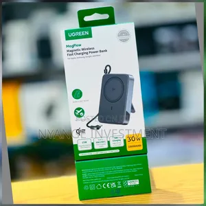UGREEN MagFlow 10000mAh Qi2 25W Wireless PowerBank With Inbuilt Cables