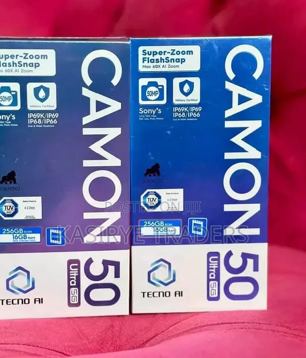 New Tecno Camon 50 Ultra 512 GB Purple