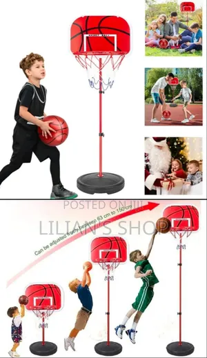 Portable Adjustable Kids Basketball Hoop Stand