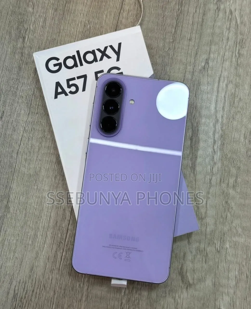 New Samsung Galaxy A57 256 GB Purple