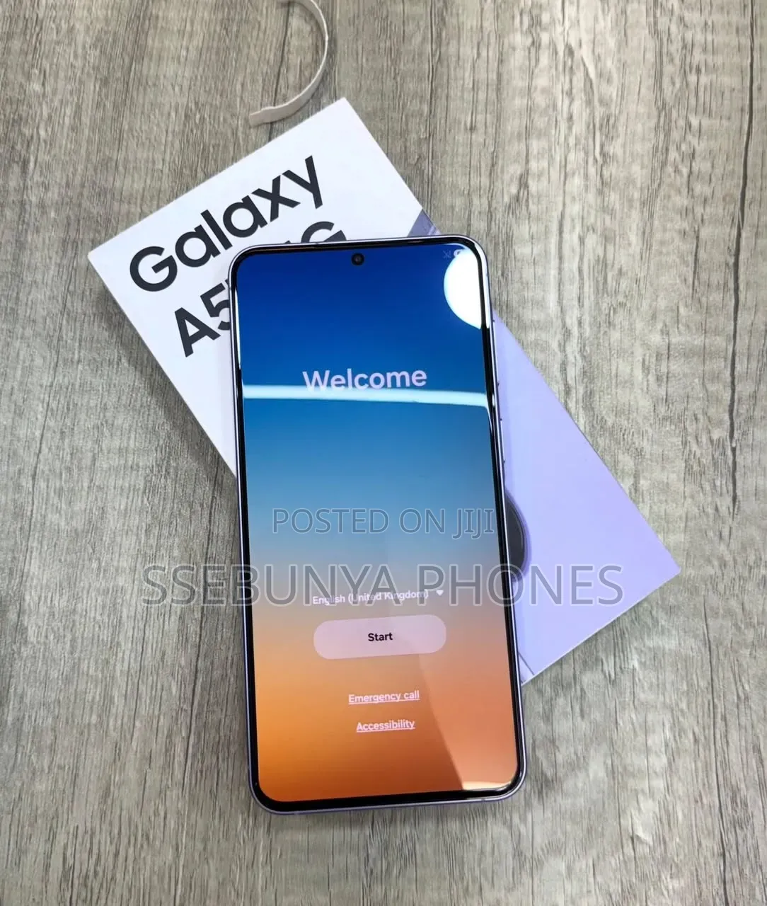 New Samsung Galaxy A57 256 GB Purple