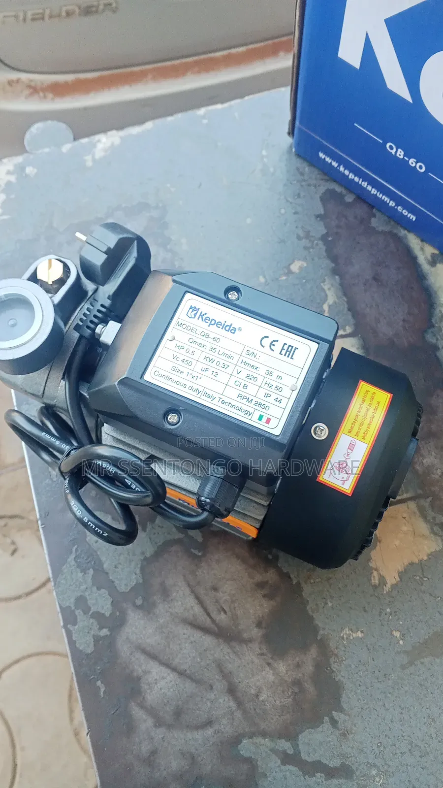 Surface Pump Pedrollo Italy Originally 0,5Hp 35Meters Good Quality