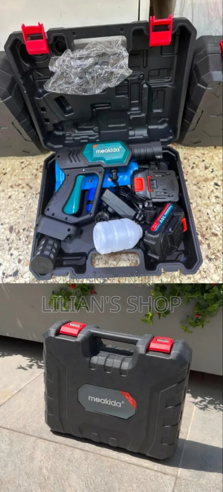 Meakida Cordless High-Pressure Washer