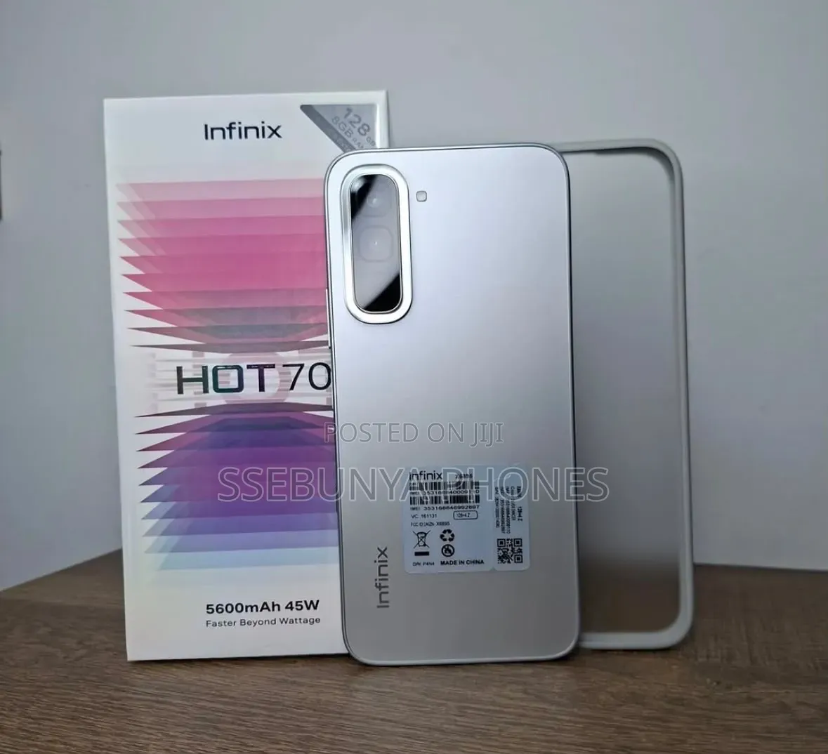 New Infinix Hot 70 256 GB Gray