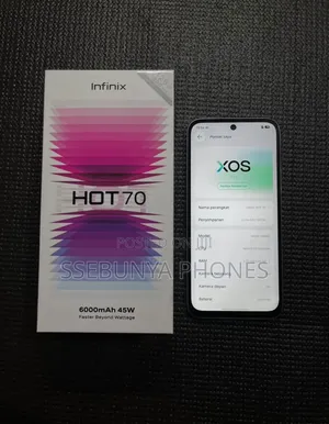 New Infinix Hot 70 256 GB Gray