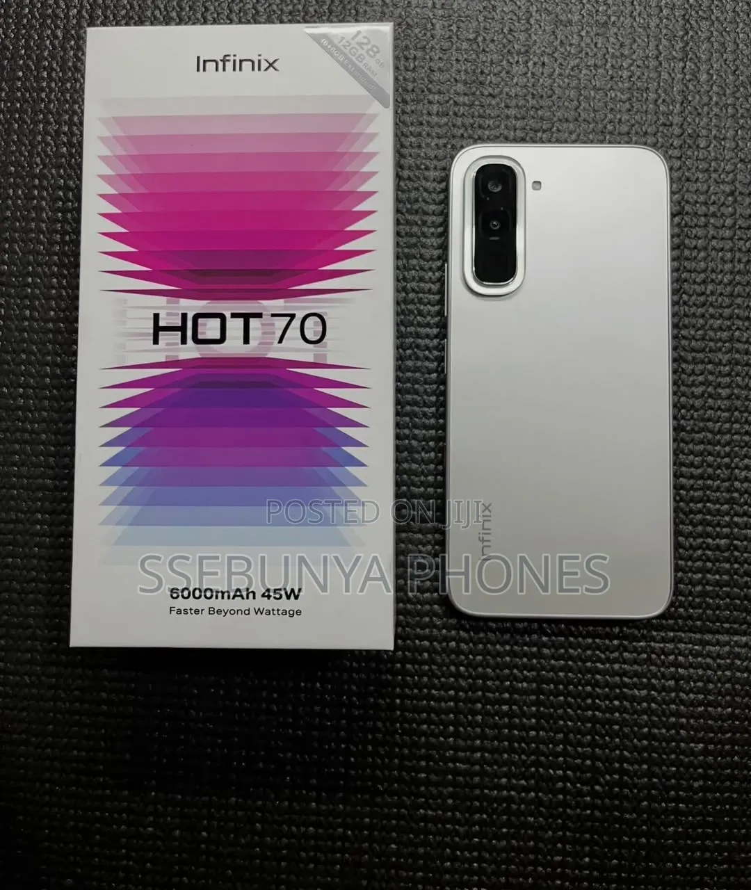 New Infinix Hot 70 256 GB Gray