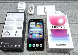 New Infinix Hot 70 256 GB Black