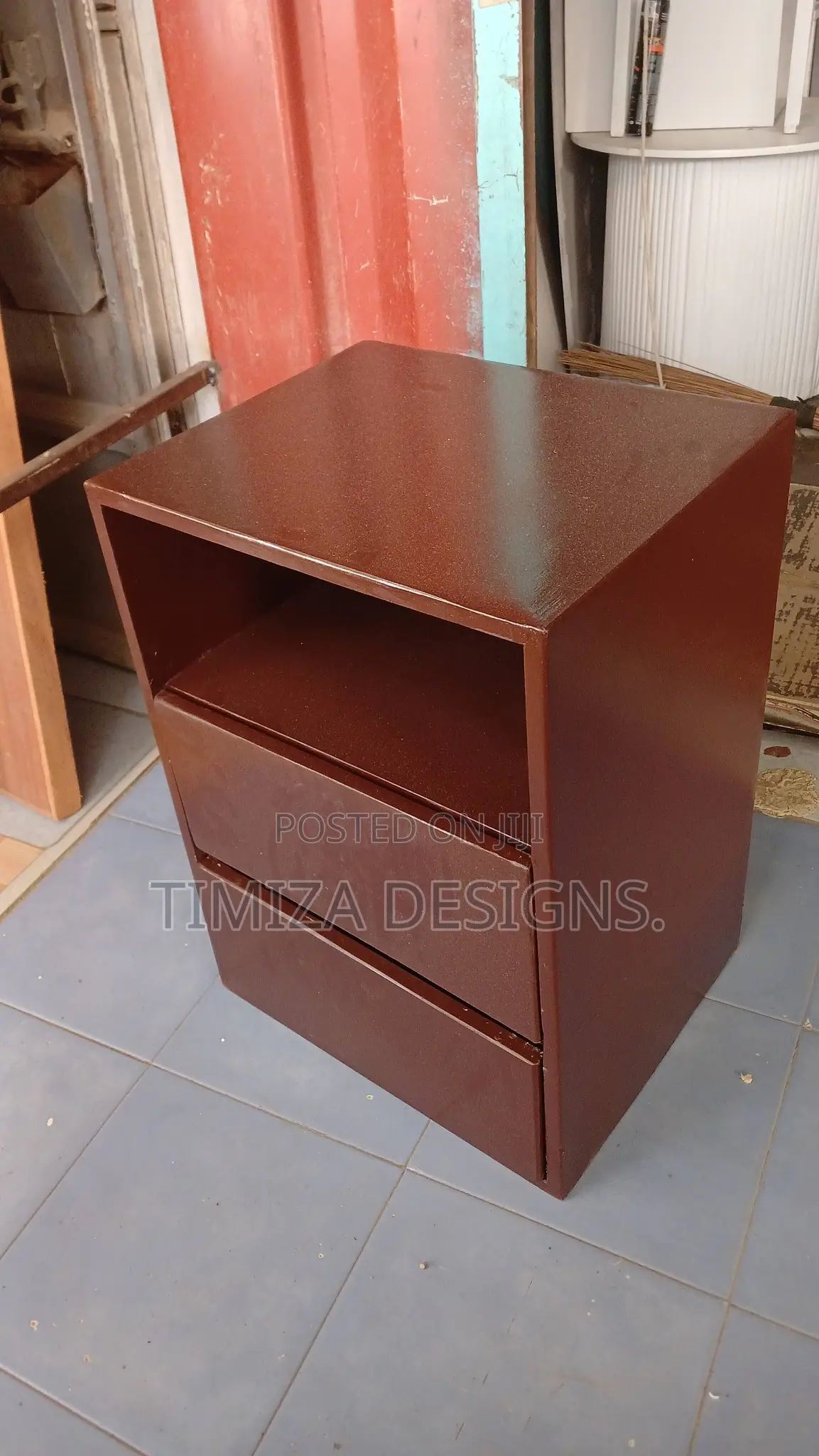 Brown Bed Side Drawer