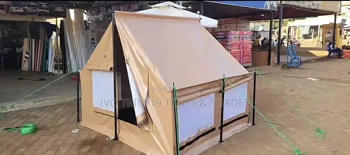 Compact Canvas Frame Cabin Tent