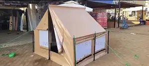 Compact Canvas Frame Cabin Tent