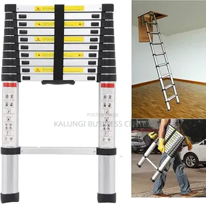 Geepas 3.2m Aluminum Telescopic Ladder
