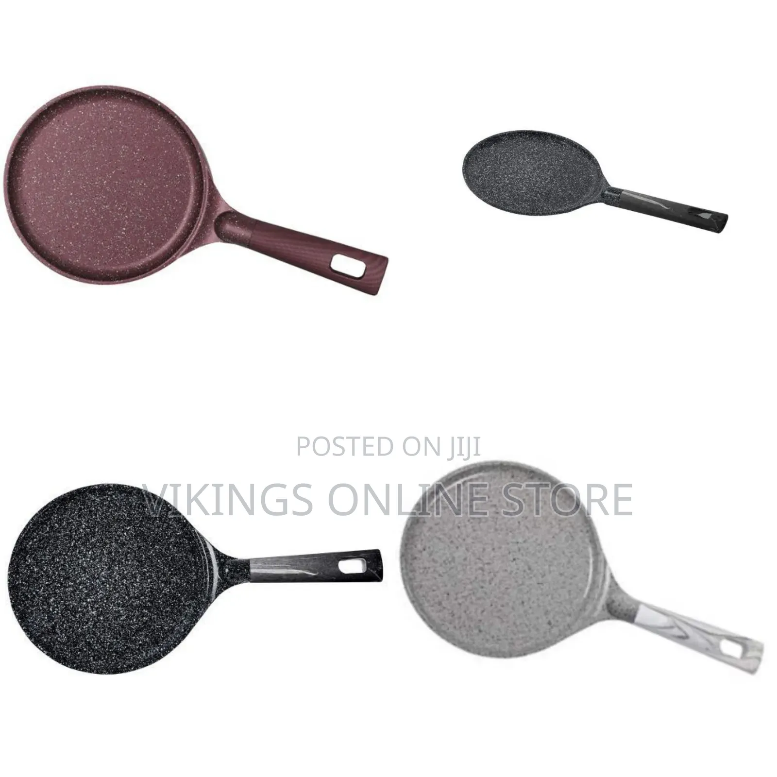 Life Smile Granite Pancake, Roti Bread, Egg,Chapati Frying Pan (28 Cm)