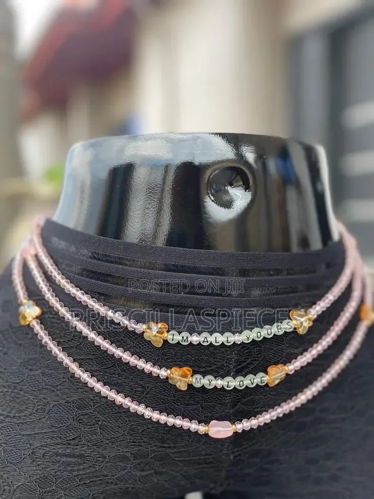 Customized Crystal Waist Beads
