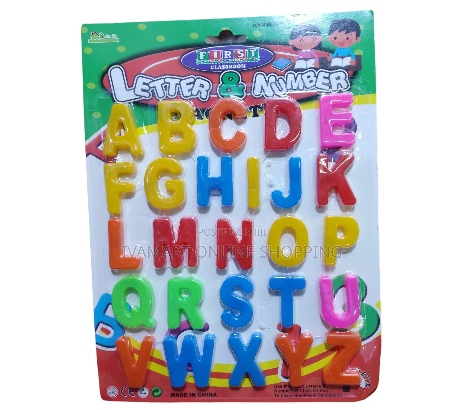 Magnetic Alphabets and Numbers for Kids
