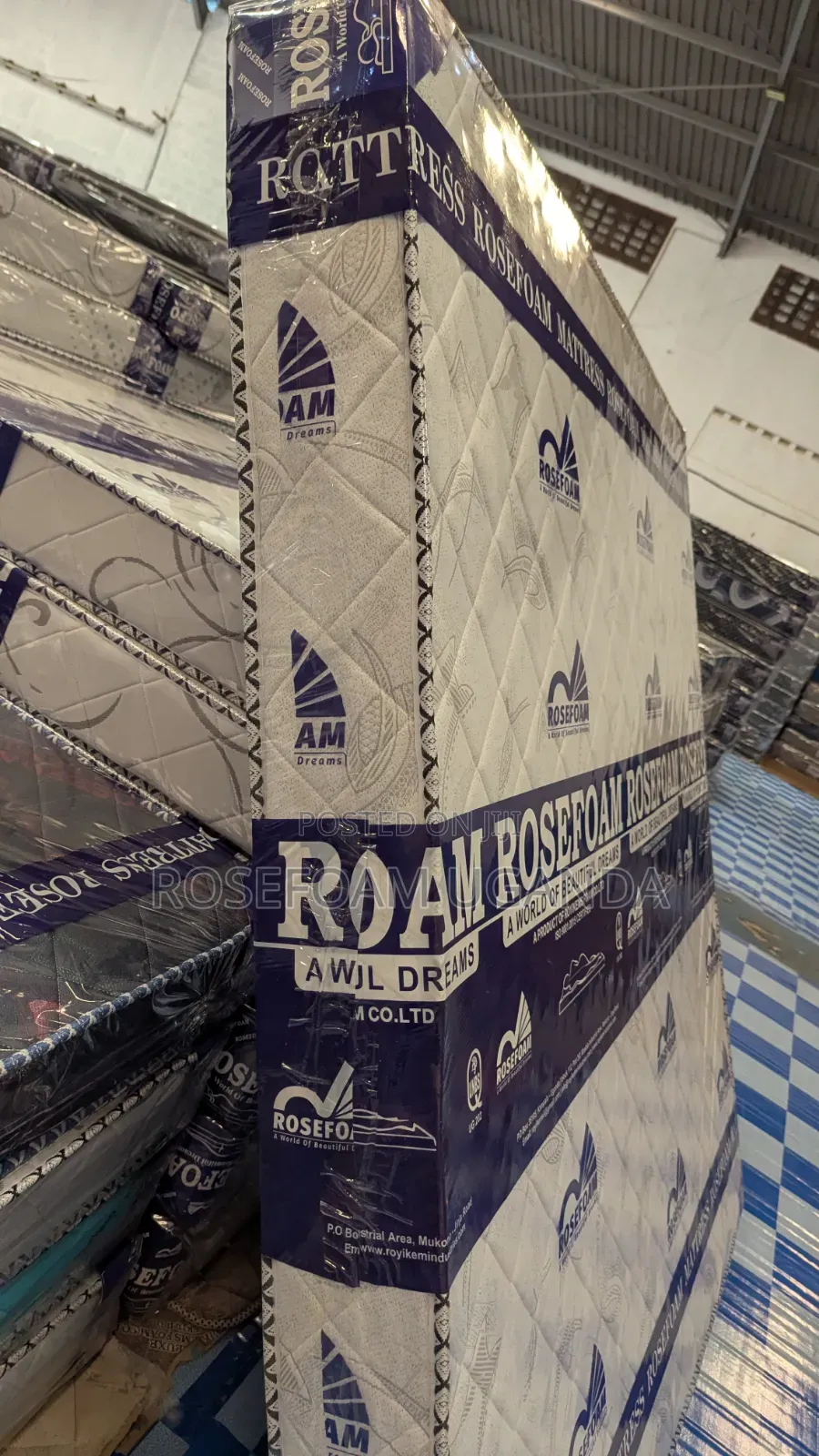 Rosefoam High Density Smart 6"6
