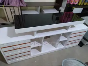 White TV Stand