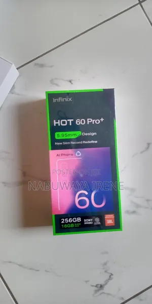 New Infinix Hot 60 Pro+ 256 GB Gray