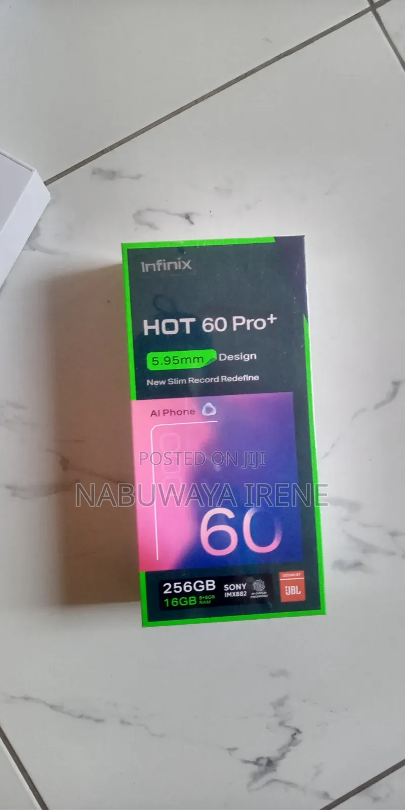 New Infinix Hot 60 Pro+ 256 GB Gray