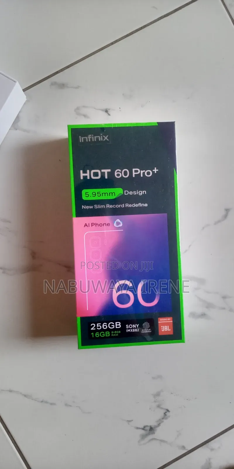 New Infinix Hot 60 Pro+ 256 GB Gray