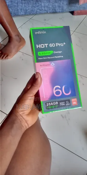 New Infinix Hot 60 Pro+ 256 GB Gray