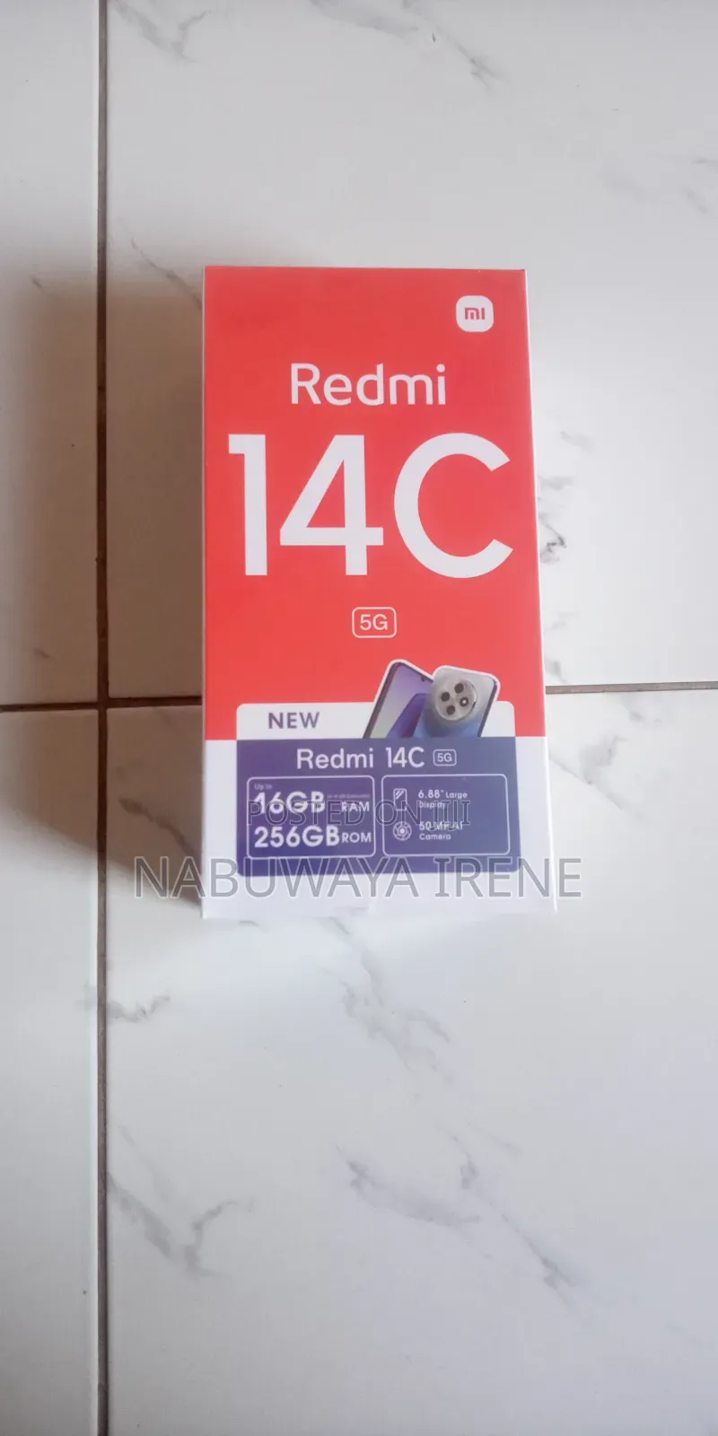 New Xiaomi Redmi 14C 256 GB Red