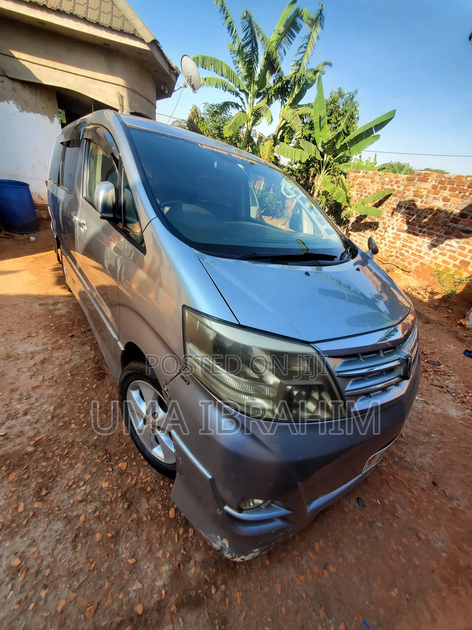 Toyota Alphard 2008 Silver