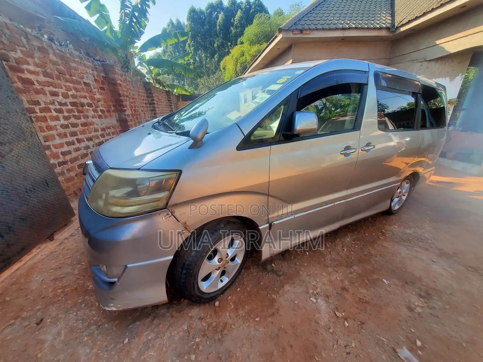 Toyota Alphard 2008 Silver