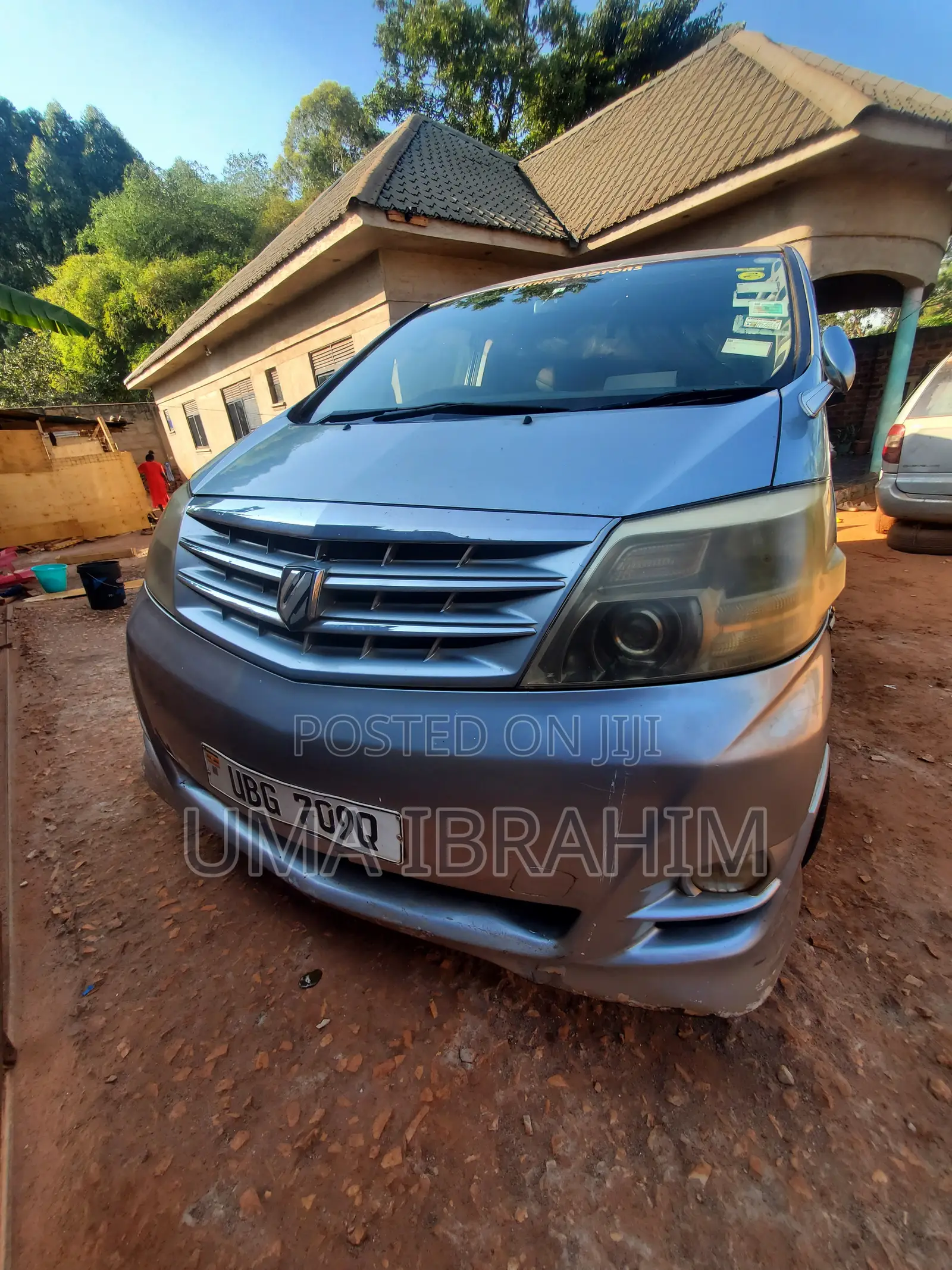 Toyota Alphard 2008 Silver